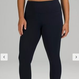 Lululemon Wunder Under High-Rise Tight 28" Luxtreme size 4. EUC